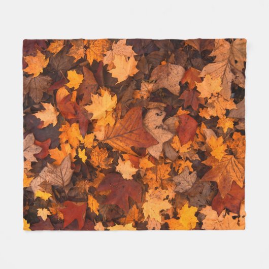 het najaar fleece deken (Voorkant (Horizontaal))