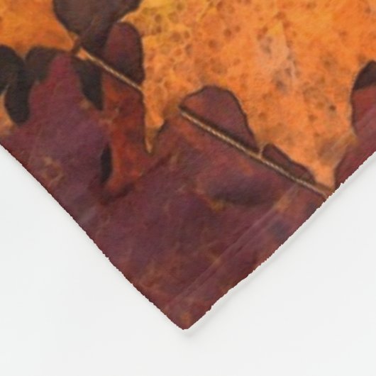 het najaar fleece deken (Hoek)