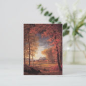 Het najaar in Amerika Briefkaart (Staand voorkant)