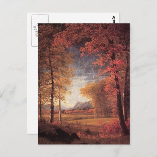 Het najaar in Amerika Briefkaart (Voorkant / Achterkant)