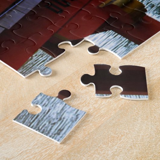 Het najaar in Japan Legpuzzel (Zijkant)