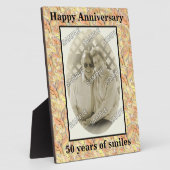 Het najaar laat Happy 50th Jubileum toevoegen Foto Fotoplaat (Zijkant)