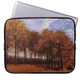 Het najaar landschap van Van Gogh. Laptop Sleeve