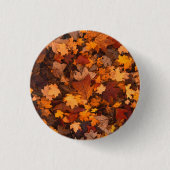 het najaar ronde button 3,2 cm (Voorkant)