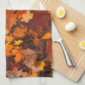 het najaar theedoek (Quarter Fold)