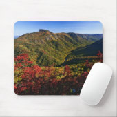 Het najaar uitzicht van Linville Gorge noemde vaak Muismat (Met muis)