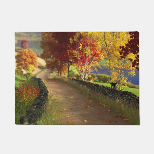 Het najaar van de Glen Doormat Deurmat (Voorkant)