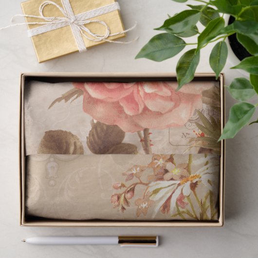 Het najaar van de herfst in Parijs ontkoppeling va Tissuepapier (Geschenk)