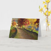 Het najaar van de Kaart Glen (Gele Bloem)