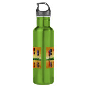 Het najaar van de Koorden "Edamame" liberty Bottle Waterfles (Achterkant)