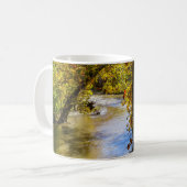 Het najaar van de Mok James River Bend Coffee (Voorkant links)
