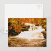 Het najaar van de Poconos Briefkaart (Voorkant / Achterkant)