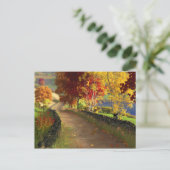 Het najaar van het Briefkaart Glen (Staand voorkant)