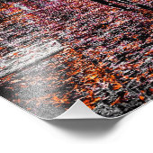 Het najaar van het dorp West Foto Afdruk (Hoek)