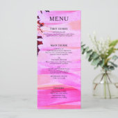 Het najaar verlaten Oranje roze wirl Weddenschap M Menu (Staand voorkant)