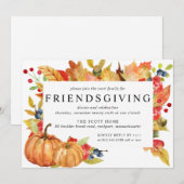 Het najaar wordt er op de voorpagina van de pomkin kaart (Voorkant / Achterkant)