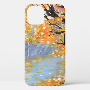 Het najaarslandschap van Gouache. Golden herfst in Case-Mate iPhone Case