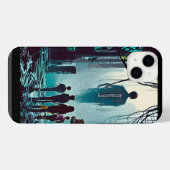 Het najagen van de slechteriken (Versie 2) iPhone Hoesje (Achterkant horizontaal)