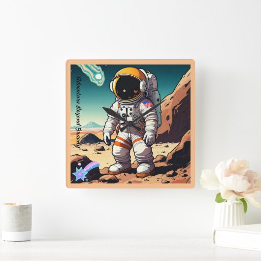 "Het najagen van hemelse dromen" Vierkante Klok (Huis)