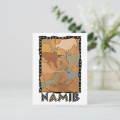 Het Namib-Briefkaart Briefkaart (Staand voorkant)