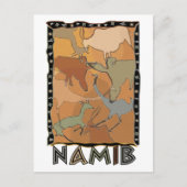 Het Namib-Briefkaart Briefkaart (Voorkant)