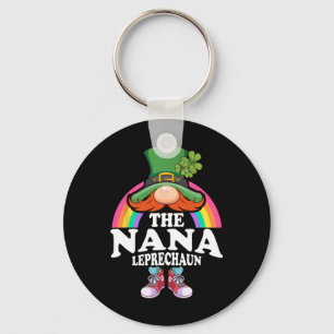 Het Nana Leprechaun St Patricks Day Kostuum Sleutelhanger
