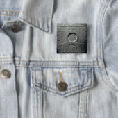 Het Narmer Palet Vierkante Button 5,1 Cm (In situ)