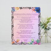 Het Narrow Road Writing Personalized Paper (Staand voorkant)