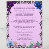 Het Narrow Road Writing Personalized Paper (Achterkant)