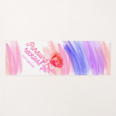 Het nastreven van roekeloos optimisme het Roos van Yogamat (Voorkant (horizontaal))