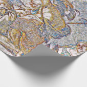 Het Natinity Wrapping Paper Cadeaupapier (Hoek)