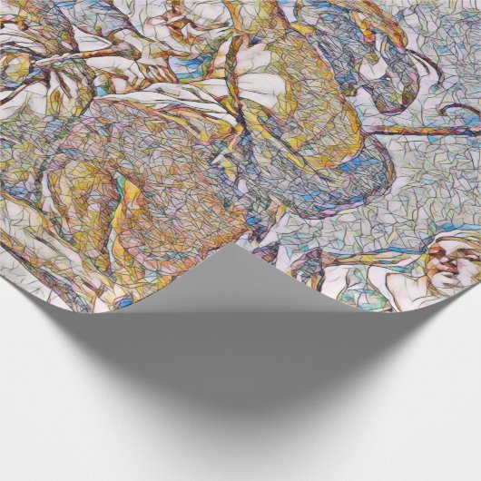 Het Natinity Wrapping Paper Cadeaupapier (Hoek)