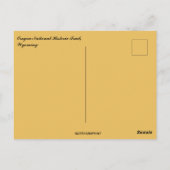 Het nationaal historisch pad van Oregon Briefkaart (Achterkant)