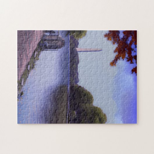 Het Nationaal Monument in Washington DC. Legpuzzel (Horizontaal)