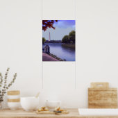 Het Nationaal Monument in Washington DC. Poster (Keuken)