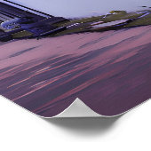 Het Nationaal Monument in Washington DC. Poster (Hoek)