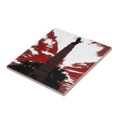 Het nationaal oorlogsimonaal tegeltje (Zijkant)