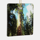 Het nationaal park Sequoia and Kings Canyon Keramisch Ornament (Rechts)
