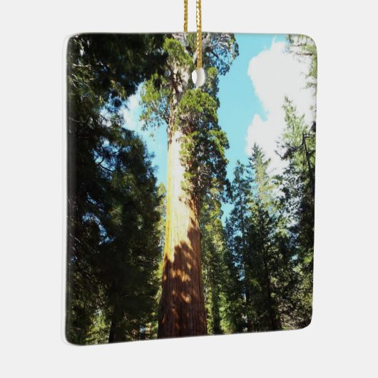 Het nationaal park Sequoia and Kings Canyon Keramisch Ornament (Rechts)