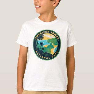 Het Nationaal Park van de Amerikaanse Samoa T-shirt