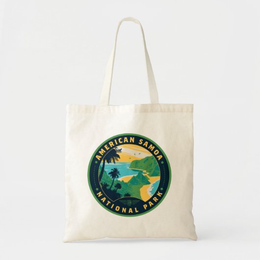 Het Nationaal Park van de Amerikaanse Samoa Tote Bag (Voorkant)