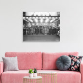 Het National Theater, 1936 Canvas Afdruk (Insitu (Woonkamer))