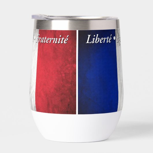 Het nationale motto van Frankrijk Waterfles (Rechts)