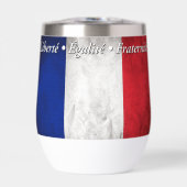 Het nationale motto van Frankrijk Waterfles (Voorkant)