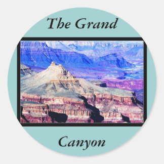 Het nationale park Grand Canyon Ronde Sticker