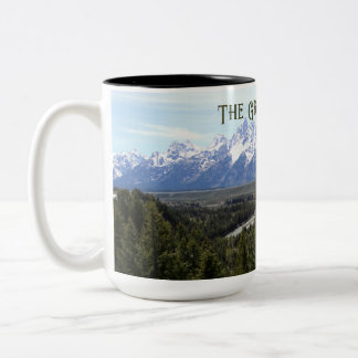 Het nationale park Grand Tetons 15oz Mok