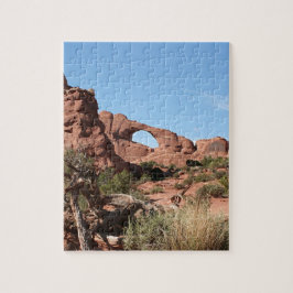 Het Nationale Park van bogen, dichtbij Moab, Utah, Legpuzzel