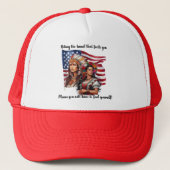 Het Native American/Mexicaanse Erfgoed_Voeding Han Trucker Pet (Voorkant)
