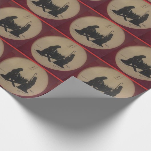 HET NATIVITEITSCHRISTMAS-WRAPPAPIER CADEAUPAPIER (Hoek)