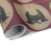 HET NATIVITEITSCHRISTMAS-WRAPPAPIER CADEAUPAPIER (Rol Hoek)
